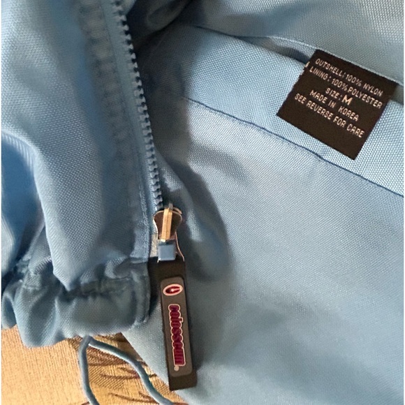 Mens Colosseum North Carolina Tar Heels UNC Reversible Fleece Coat Jacket - Picture 3 of 9